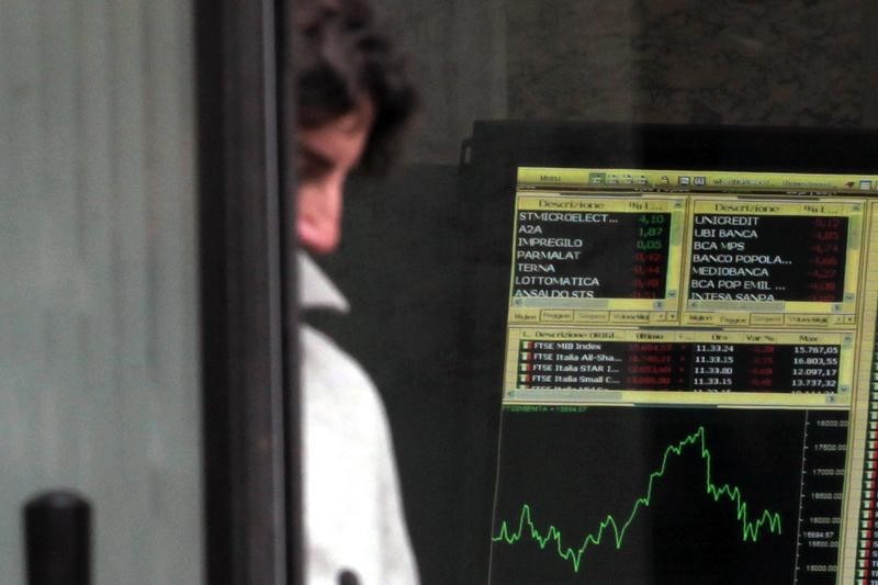 意大利股市收低；截至收盘Investing.com 意大利 40下跌1.12%